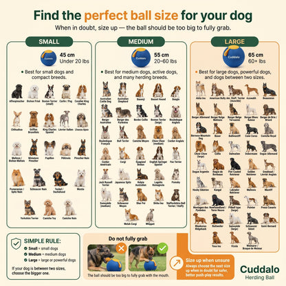 cuddalo™ Herding Ball for dogs